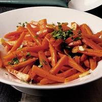 Warm carrot salad with toasted cumin dressing image