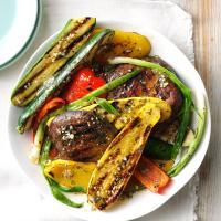 Grilled Veggies with Caper Butter_image