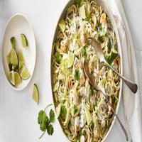 Chicken Pasta with Creamy Cilantro Lime Sauce_image