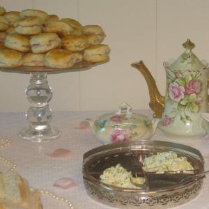 Ham Tea Biscuits With Blackberry Mustard or Lemon Herb Butter_image