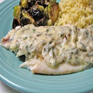 Grilled Fish With a Lemon-Caper Sauce_image