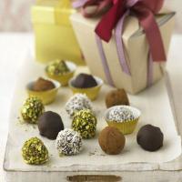 Easy chocolate truffles image
