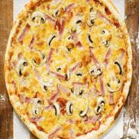 Ham and Mushroom Pizza_image