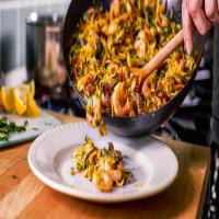 Spicy prawns and rice_image