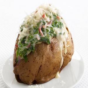 Ham-and-Spinach Spuds image