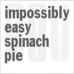 Impossibly Easy Spinach Pie_image