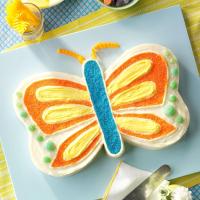 Homemade Butterfly Cake image