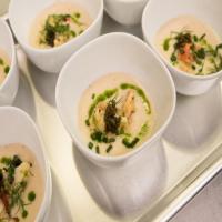 Lobster Veloute with Chilled Lobster Salad and Caviar image