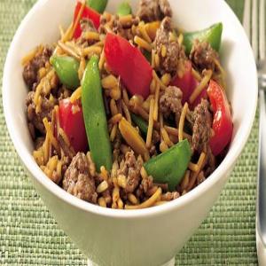 Gingered Rice and Beef image