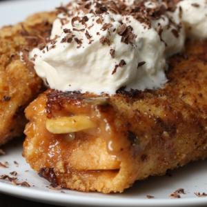 Banoffee French Toast Roll-ups Recipe by Tasty image