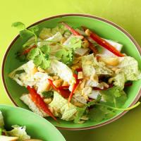 Napa Cabbage Salad with Peanuts and Ginger image