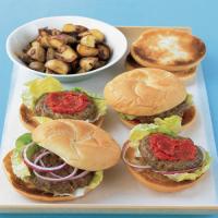 Meatloaf Burgers With Quick Ketchup image