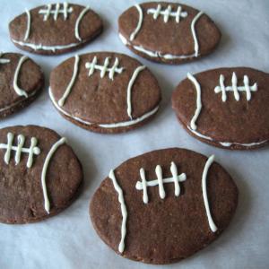 Fabulous Filbert Football Cookies Aka Super Bowl Cookies image