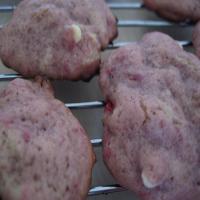 White Chocolate Chip and Strawberry Cookies image