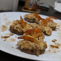 Spicy Shrimp-Stuffed Mushrooms image
