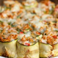 Zucchini Enchilada Roll-Ups Recipe by Tasty_image