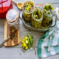 Quick and Easy Southern Pickles and Okra image