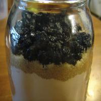 Blueberry Pancake Mix in a Gift Jar image