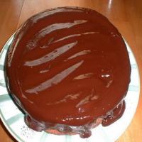 No-Yolk Chocolate Fudge Cake image