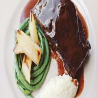 Pierre Schaedelin's Braised Short Ribs with Celery Root Puree image