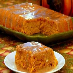 Pumpkin Cake with Apple Cider Glaze_image