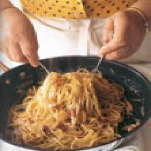 Lydia's Spaghetti Carbonara Recipe - (3.5/5)_image