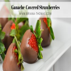 Low Carb Ganache-Covered Strawberries - THM S | Briana Thomas_image