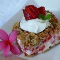 Frosty Strawberry Dessert image