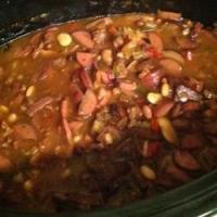 Bourbon Barbecue Slow Cooker Beans_image