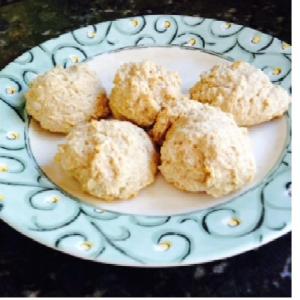 Whole Wheat Vegan Drop Biscuits image
