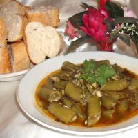 Algerian Broad Beans & Garlic ( Fèves En Sauce ) image