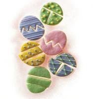 Easter Egg Puzzle Cookies image