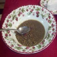 New Years French Lentil Soup_image