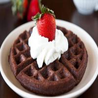 Brownie Batter Waffles image
