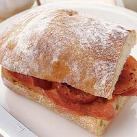 Bacon & tomato ciabatta image