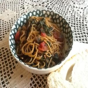 Quick Spinach and Pasta_image