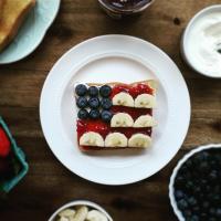 Red, White, and Blue Flag Toast_image