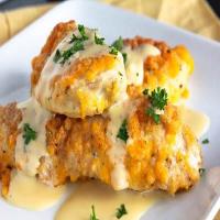 Cheddar Crusted Baked Chicken_image