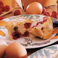 Easy Raspberry Muffins_image