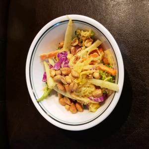 Vegan Spaghetti Squash Noodle Salad with Peanut Sauce_image