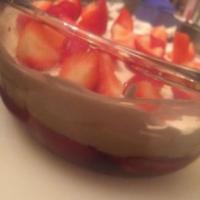 Easy strawberry trifle image