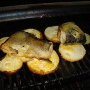 Honey-Mustard Grilled Trout_image