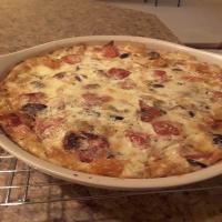 Tomato, Olive and Rosemary Crustless Quiche_image