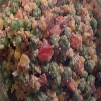 Pea Salad, Very Pretty!! image