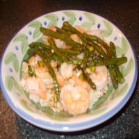 Sesame Shrimp & Asparagus image