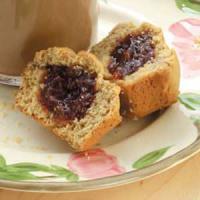 Peanut Butter 'n' Jelly Muffins image