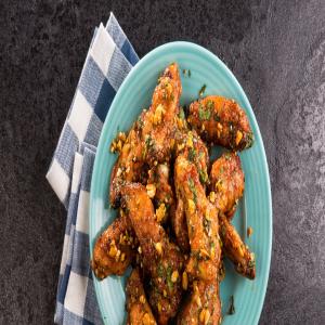 Pok Pok-Style Hot Wings with Peanuts and Cilantro image