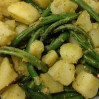 Haricots Verts and Potatoes with Pesto_image