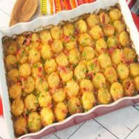 Tater Tot Casserole With Bacon_image