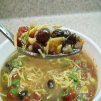 Ultimate Black Bean and Rice Soup image